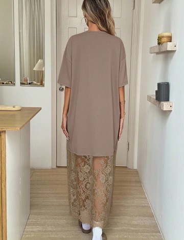 Rochie midi Shein, bej