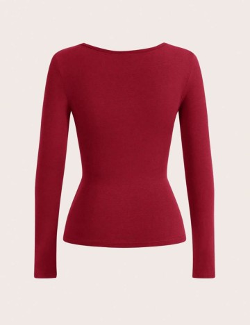 Bluză Shein, vișiniu