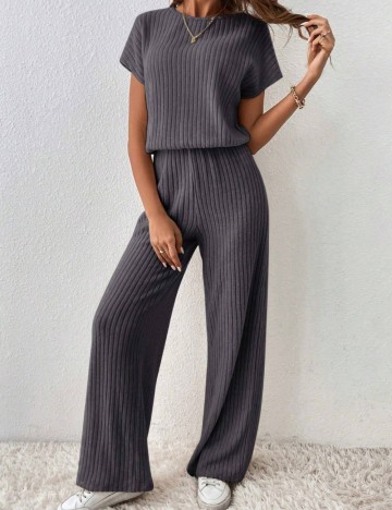 Salopetă lungă Shein, gri