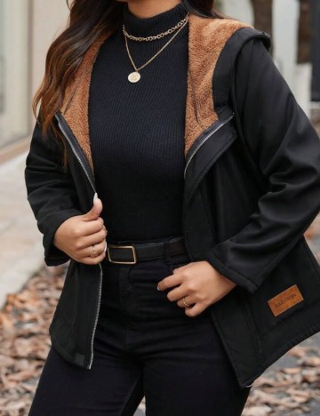 Jachetă Shein, negru