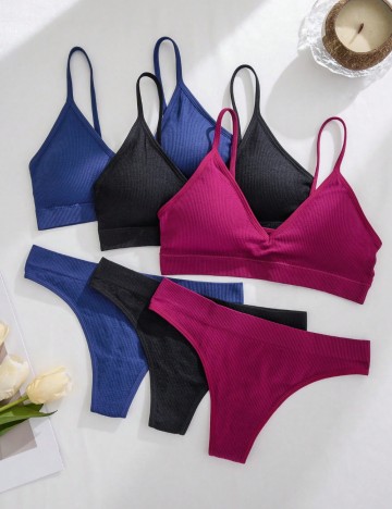 Set Lenjerie intimă Shein, mix culori