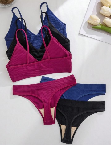 Set Lenjerie intimă Shein, mix culori