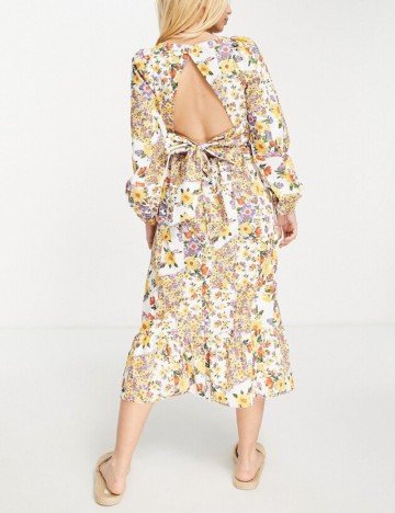 Rochie midi Miss Selfridge, mix culori