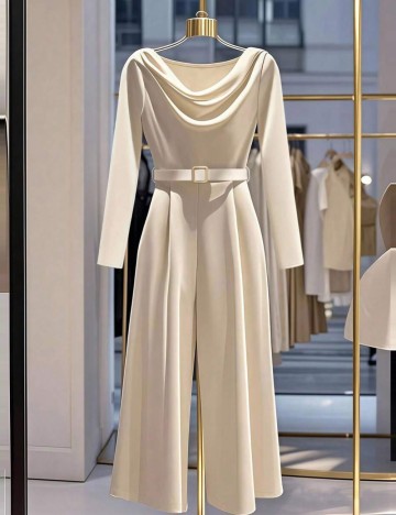 Salopetă Shein, bej