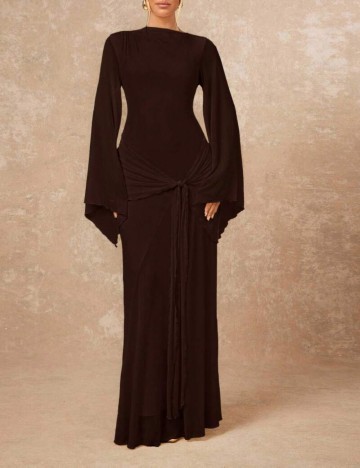 Rochie maxi Shein, maro