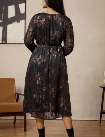 Rochie midi Shein, negru