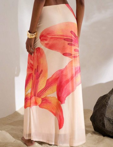 Fustă maxi Shein, mix culori