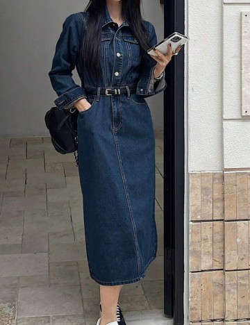 Salopetă de blugi Shein, albastru