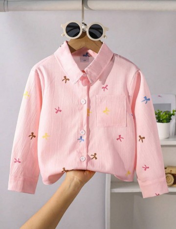 Cămașă Shein, roz