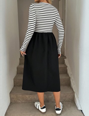 Rochie midi Shein, mix culori