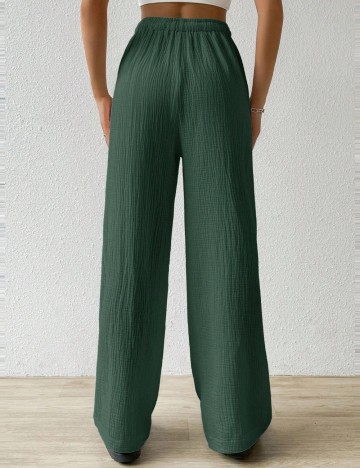 Pantaloni Shein Curve+, verde