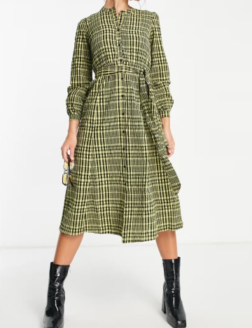 Rochie midi Whistles, mix culori