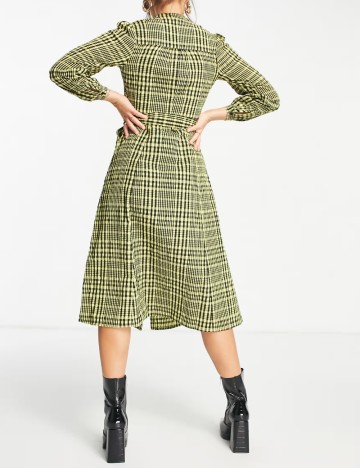 Rochie midi Whistles, mix culori