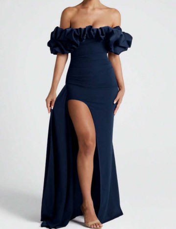 Rochie maxi Shein, albastru