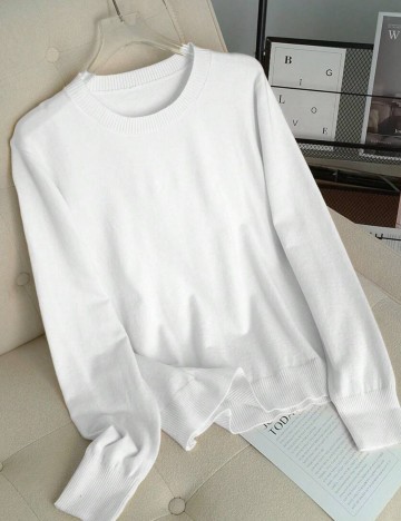 Pulover Shein, alb