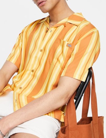 Cămașă cu m&acirc;necă scurtă Dickies, negru