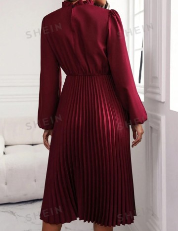 Rochie midi Shein, vișiniu