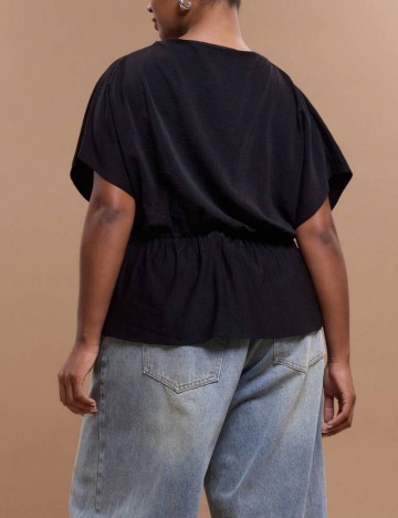 Tricou Shein Curve+, negru