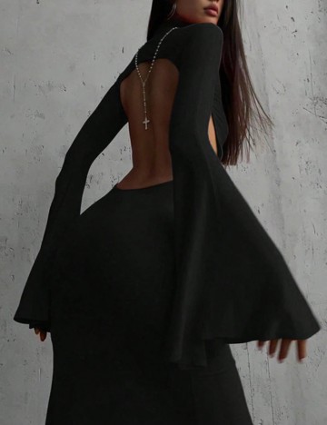 Rochie midi Shein, negru