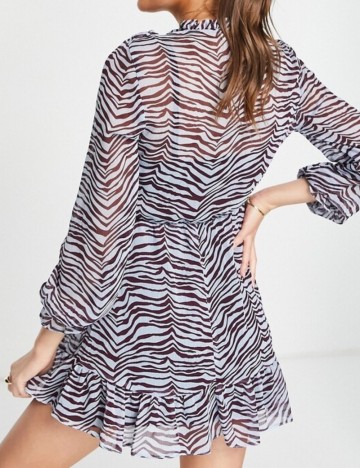 Rochie mini Miss Selfridge, mix culori