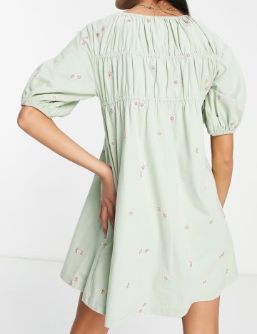 Rochie mini ASOS, verde