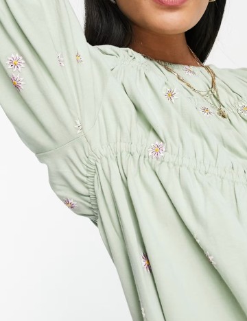 Rochie mini ASOS, verde