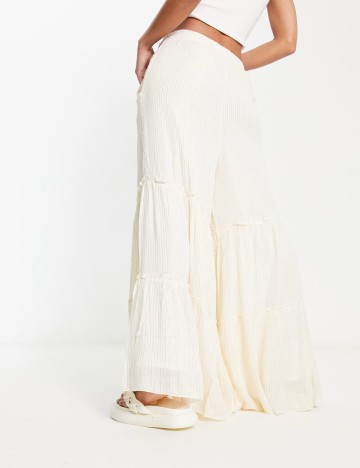 Pantaloni Raga, crem