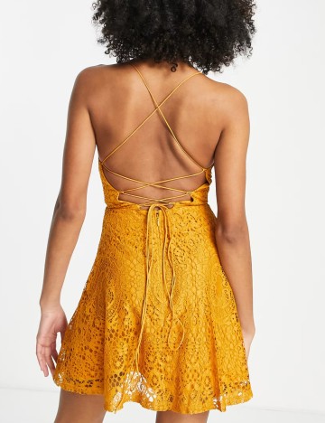 Rochie mini ASOS, galben