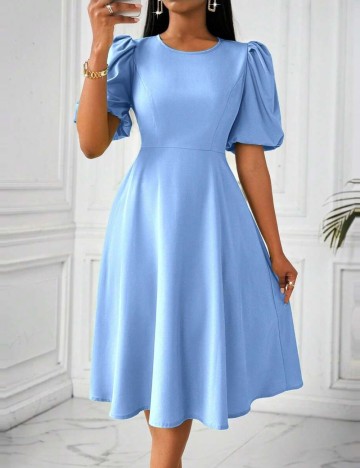 Rochie midi Shein, albastru