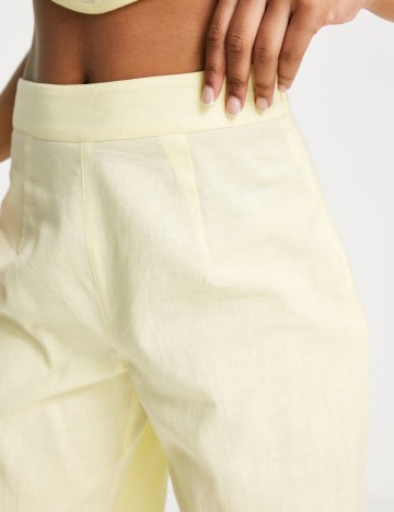 Pantaloni Pimkie, galben