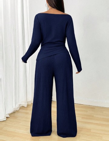 Compleu Shein Curve+, albastru