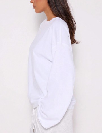 Bluză Shein MUSERA, alb