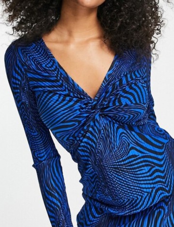 Rochie midi ASOS, mix culori