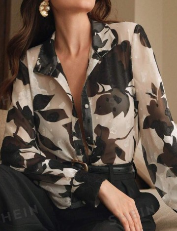 Cămașă Shein Anewsta, mix culori