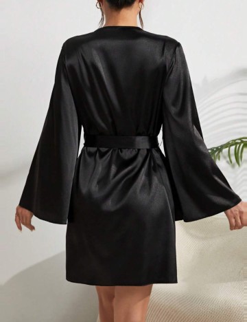 Halat de noapte Shein, negru