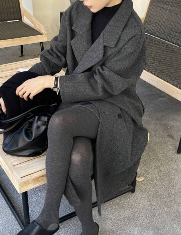 Palton Shein DAZY, gri