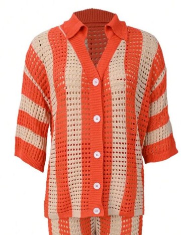 Cardigan Shein, mix culori