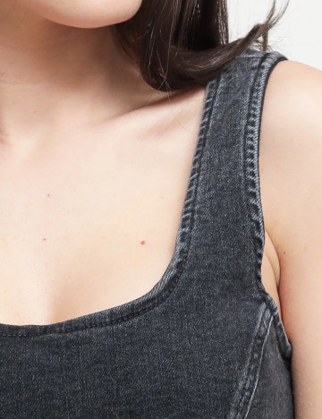 Top Calvin Klein Jeans, negru