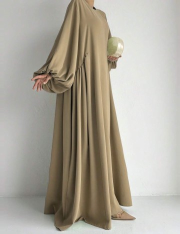 Rochie maxi Shein, bej