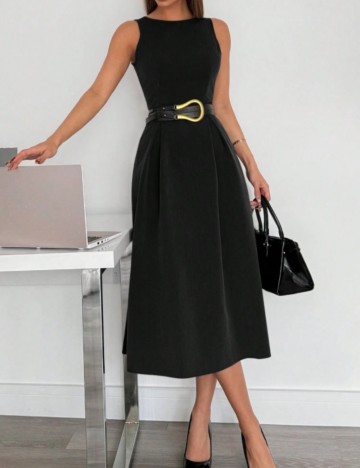 Rochie midi Shein, negru