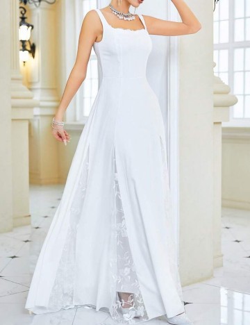 Rochie maxi Shein, alb