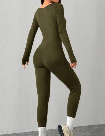 Salopetă Shein, verde