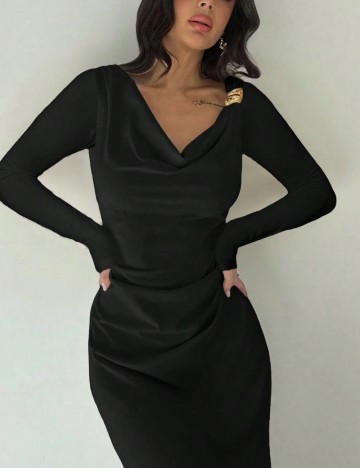 Rochie midi Shein, negru