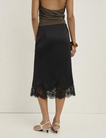 Fustă midi Shein, negru