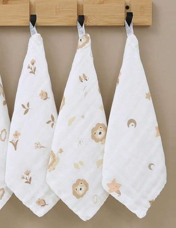 Set bavete Shein, alb