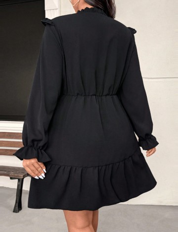 Rochie mini Shein Curve+, negru