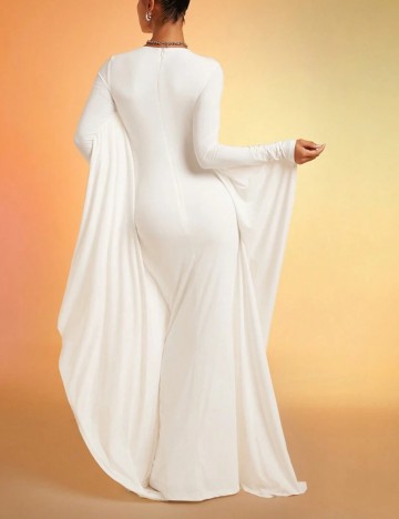 Rochie maxi Shein, alb