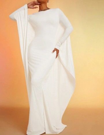 Rochie maxi Shein, alb