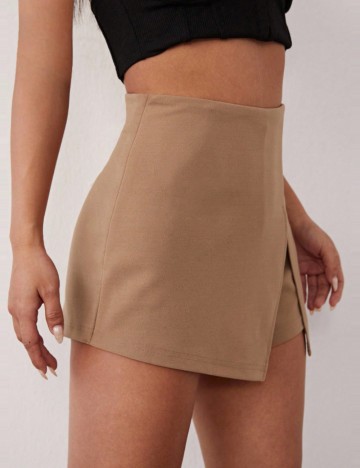 Fustă Pantalon Shein, bej