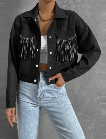 Jachetă Shein, negru